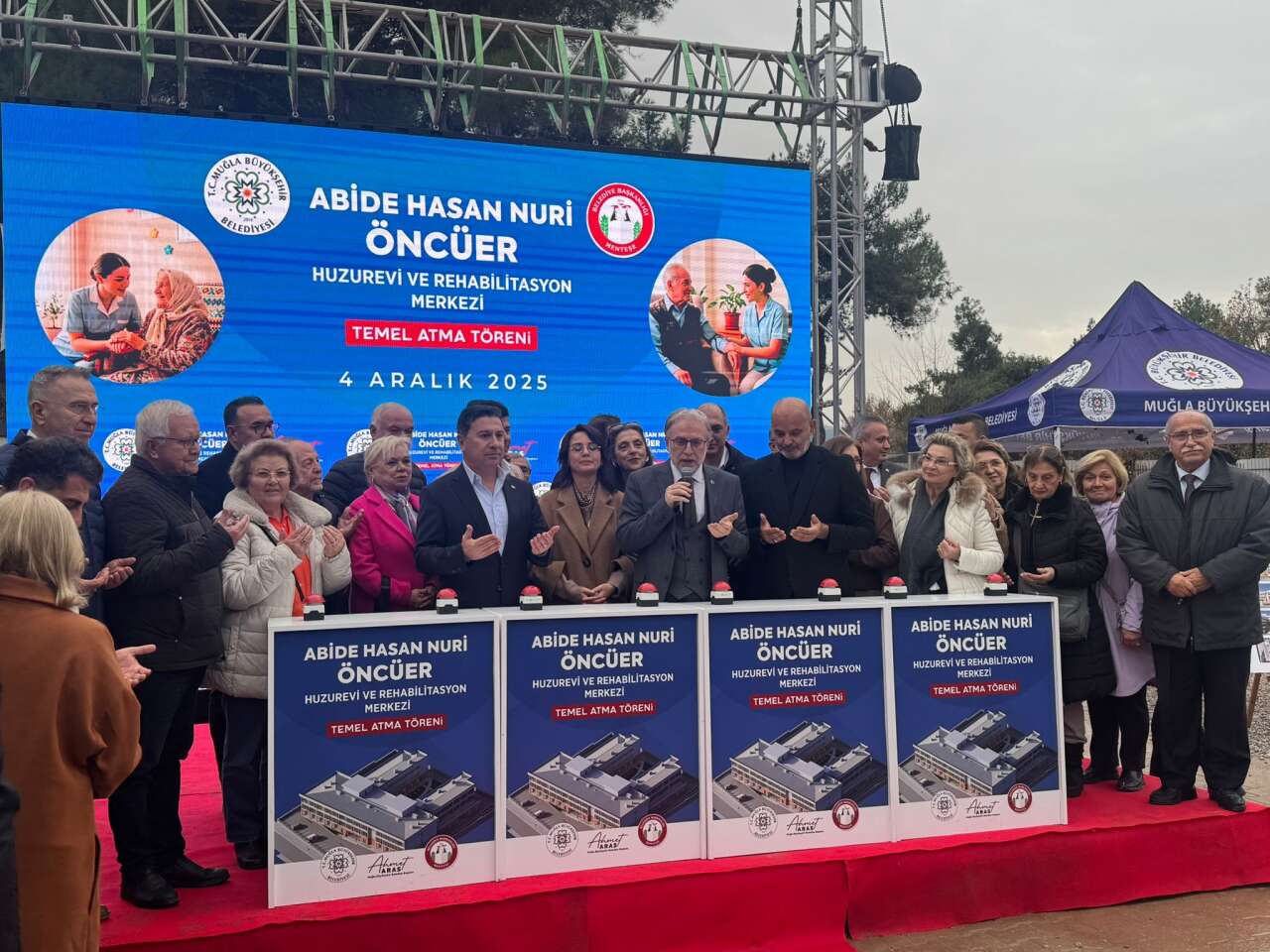 Muğla’da Yeni Huzurevinin Temeli Atıldı: “Bu Merkez Bir Yaşam Alanı Olacak” 7